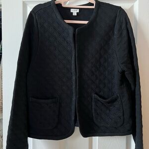 J. Crew Black Quilted Women's Jacket
